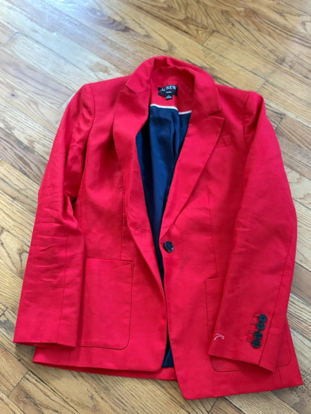 Jcrew Helena Red Blazer